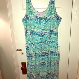 Lilly Pulitzer Drawstring Tank Dress